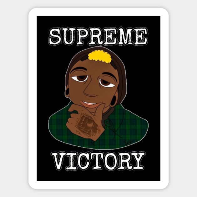 SUPREME VICTORY by xkillerdog Sticker by SomeBlackGuy